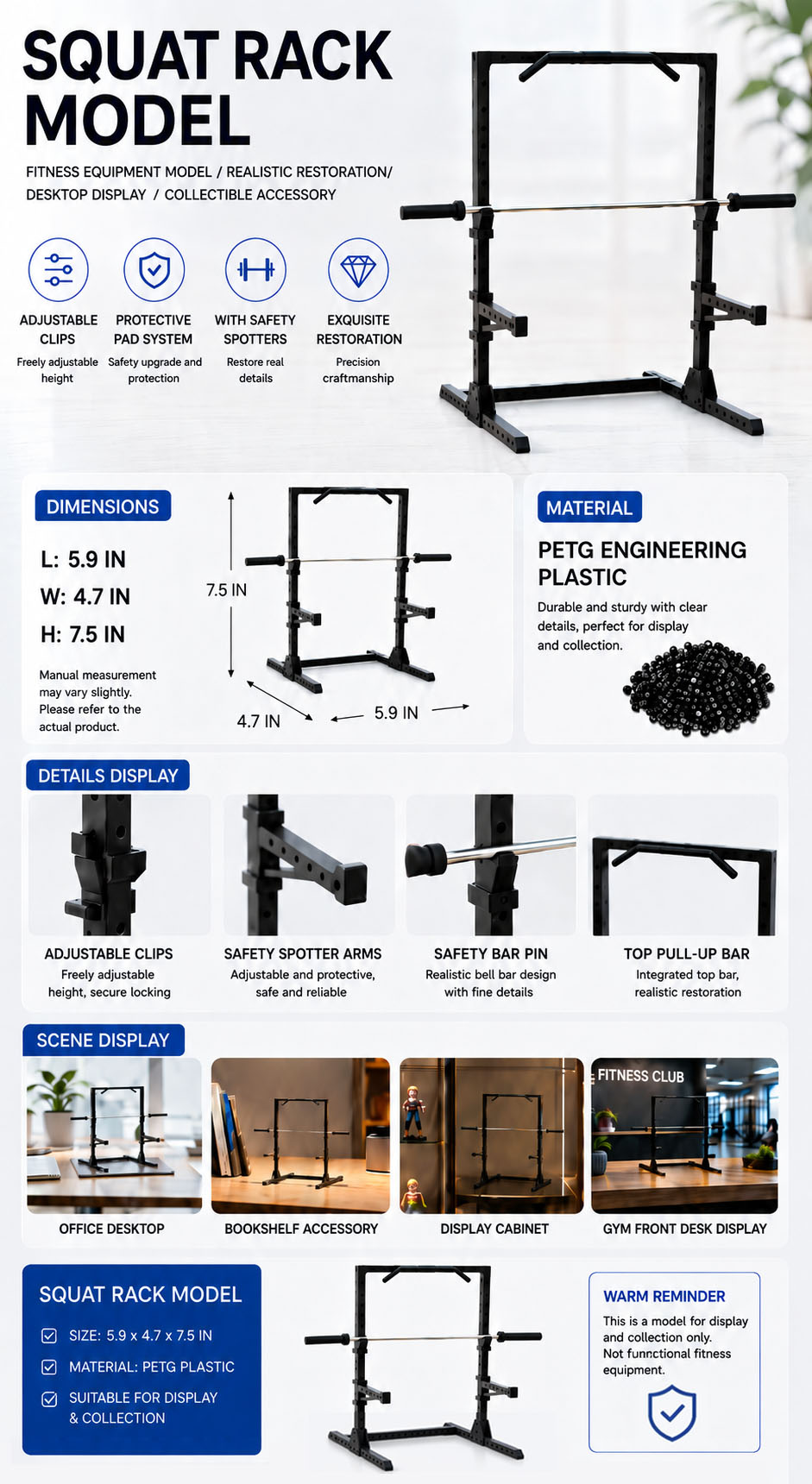 Squat Stand detail