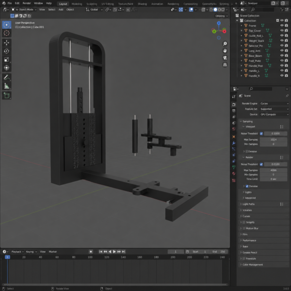 MINIGYM precision design process