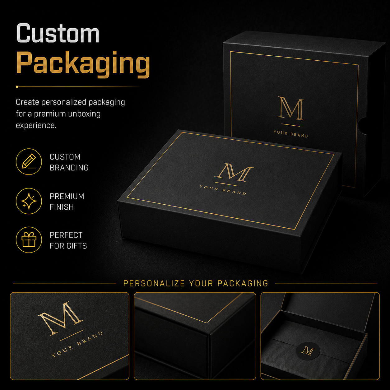 Custom packaging option